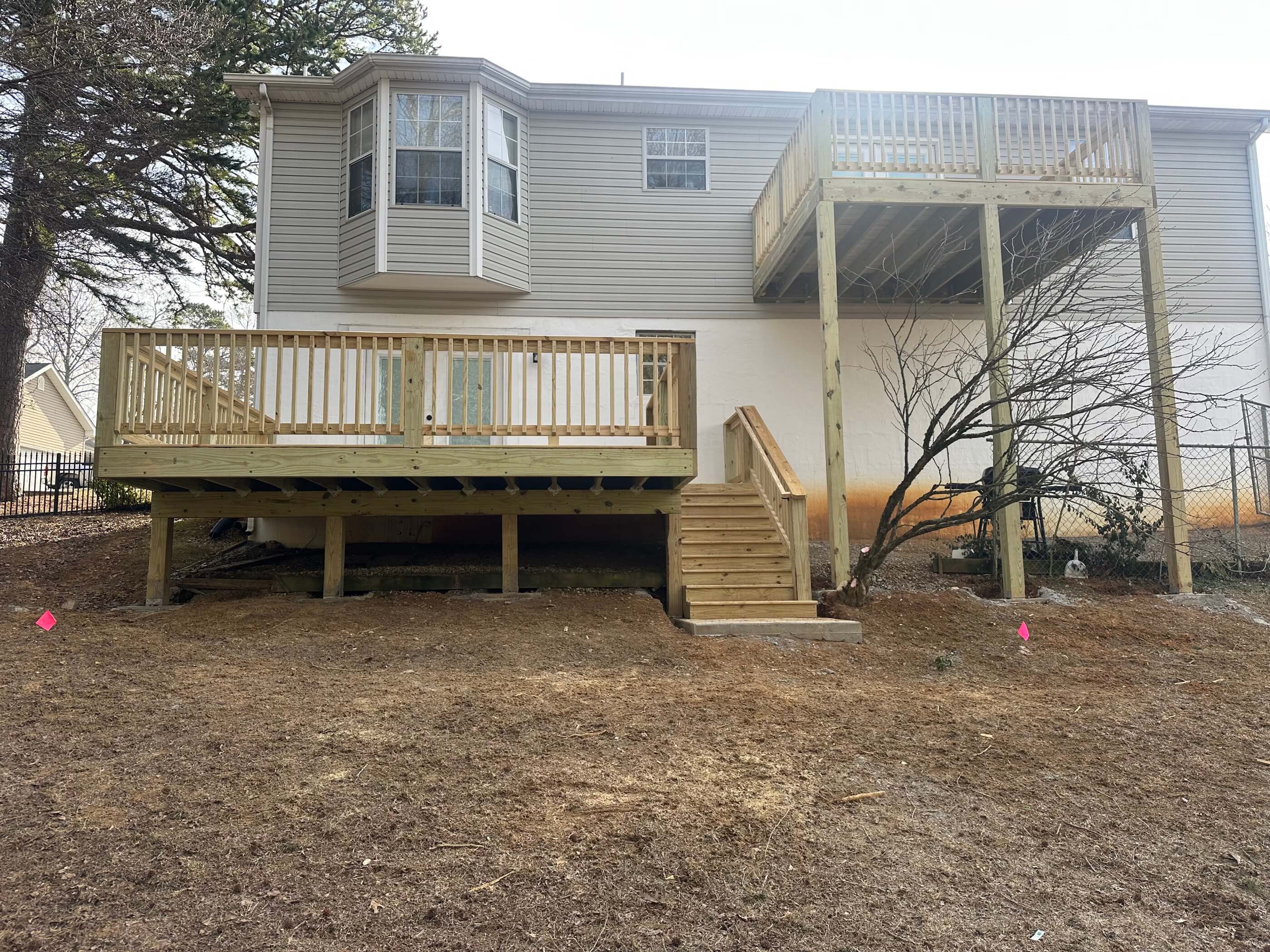 Finished deck project